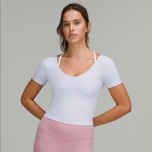 Lululemon Align T Shirt Pastel Blue NWOT
